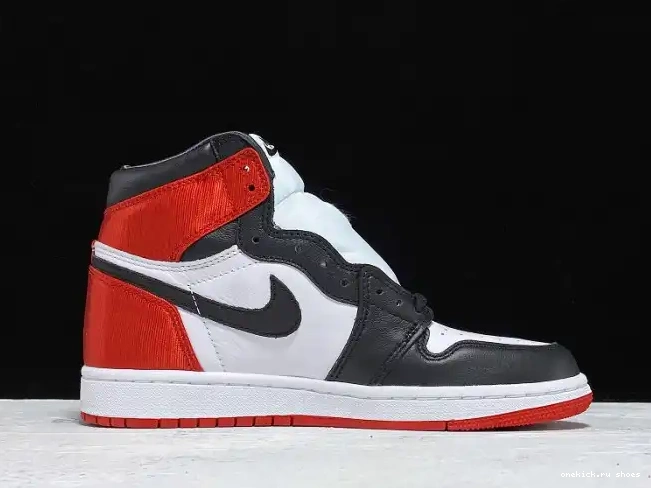 Rep Satin 1 Toe Air High Black CD0461-016 Retro Jordan 0324